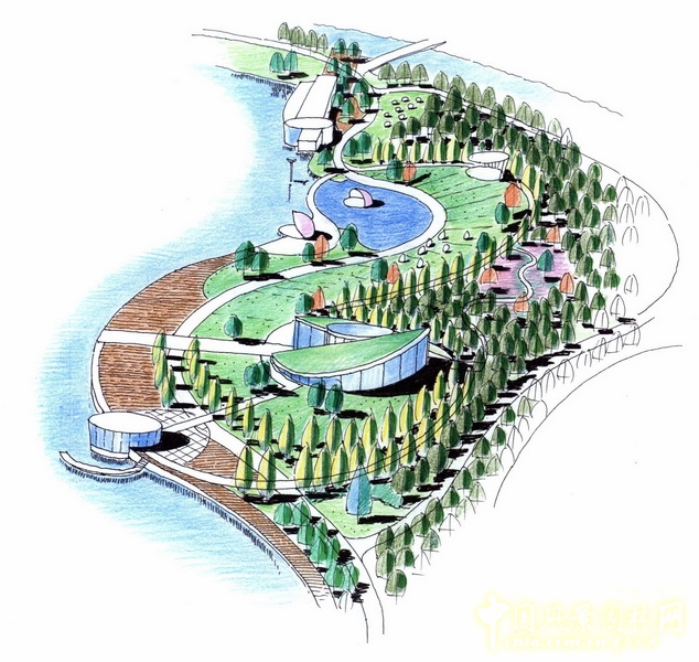 盛葉夏樹 雕塑公園 景觀設(shè)計 設(shè)計圖