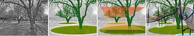 美國(guó)亞利桑那州歷史先鋒公園游樂(lè)區(qū)景觀