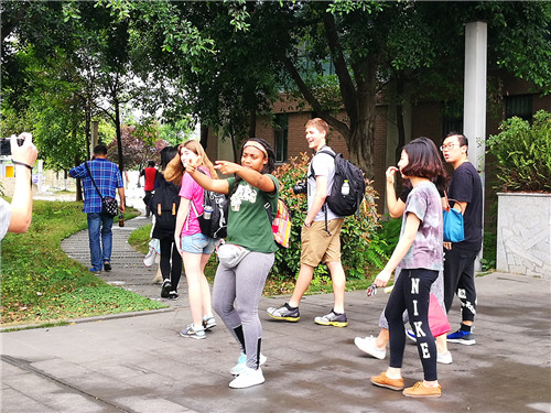 奧克拉荷馬州立大學(xué)景觀專業(yè)學(xué)生來(lái)華交流7