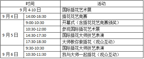 國(guó)際花藝大師將蒞臨秦皇島園博會(huì)展開(kāi)花藝交流