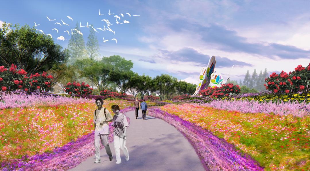 花博會(huì)建設(shè)進(jìn)入沖刺階段，園區(qū)效果圖搶先看