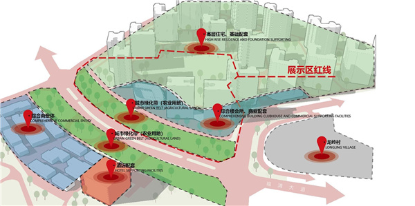 海南龍嶺清水灣IN+直播小鎮(zhèn)項目園林景觀設計