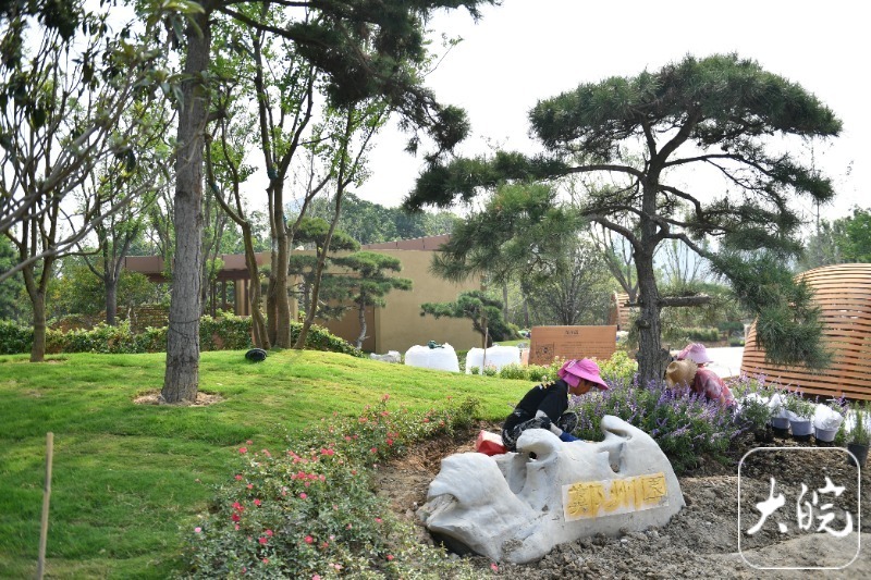 合肥園博園建設進入沖刺收尾 38個城市展園陸續(xù)完工