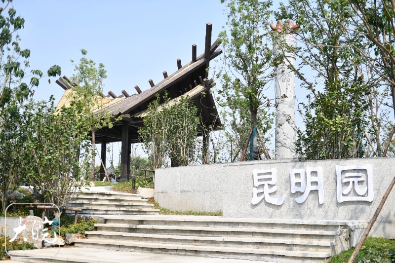 合肥園博園建設進入沖刺收尾 38個城市展園陸續(xù)完工
