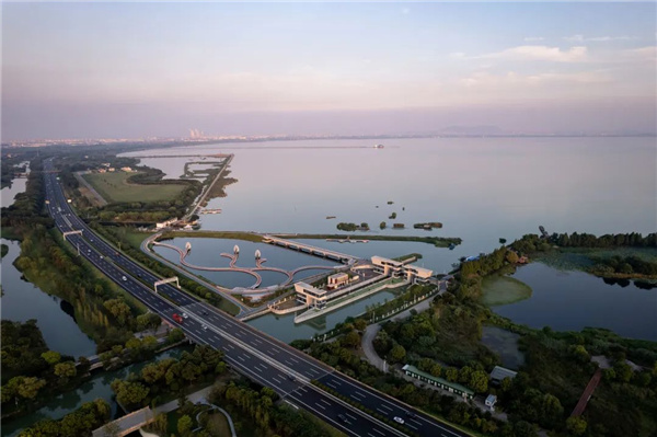 無(wú)錫太湖流域小溪港魚咀公園