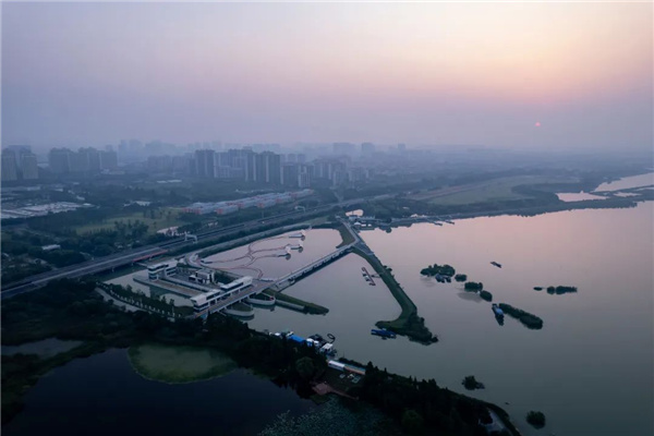 無(wú)錫太湖流域小溪港魚咀公園