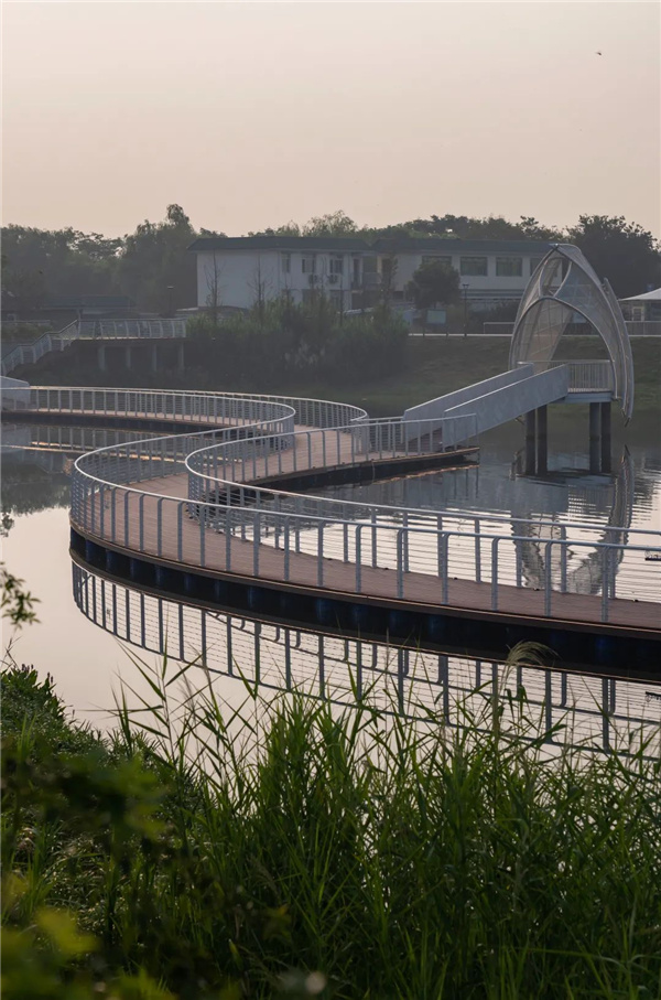 無(wú)錫太湖流域小溪港魚咀公園