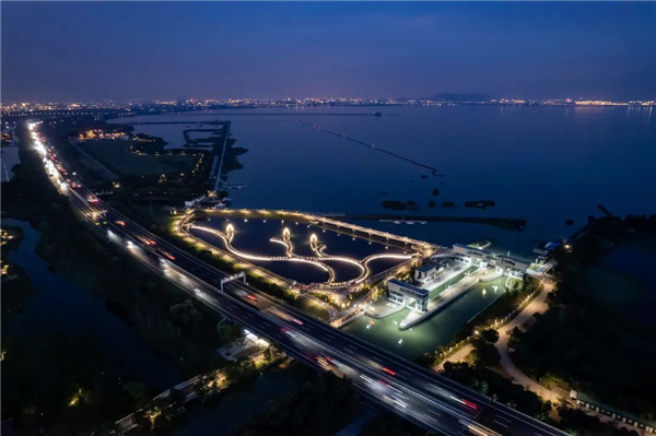 無(wú)錫太湖流域小溪港魚咀公園