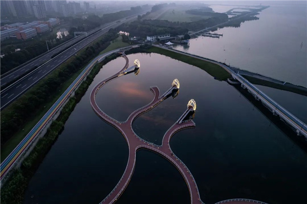 無(wú)錫太湖流域小溪港魚咀公園