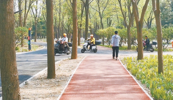 北京：部分城市綠道“危險(xiǎn)重重”