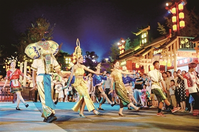 遇見(jiàn)園博園——荊門(mén)園博園打造“夜經(jīng)濟(jì)”