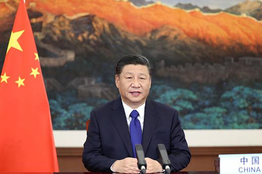 習(xí)近平在氣候雄心峰會發(fā)表重要講話