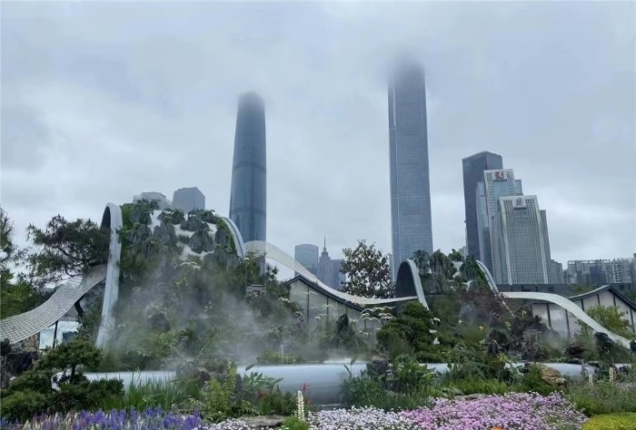 打卡《畫中白云》！ 廣州園博會將與市民云見面