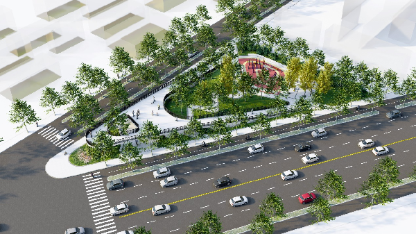 2023年河北省園林綠化設(shè)計(jì)競(jìng)賽二等獎(jiǎng)作品丨城市交集